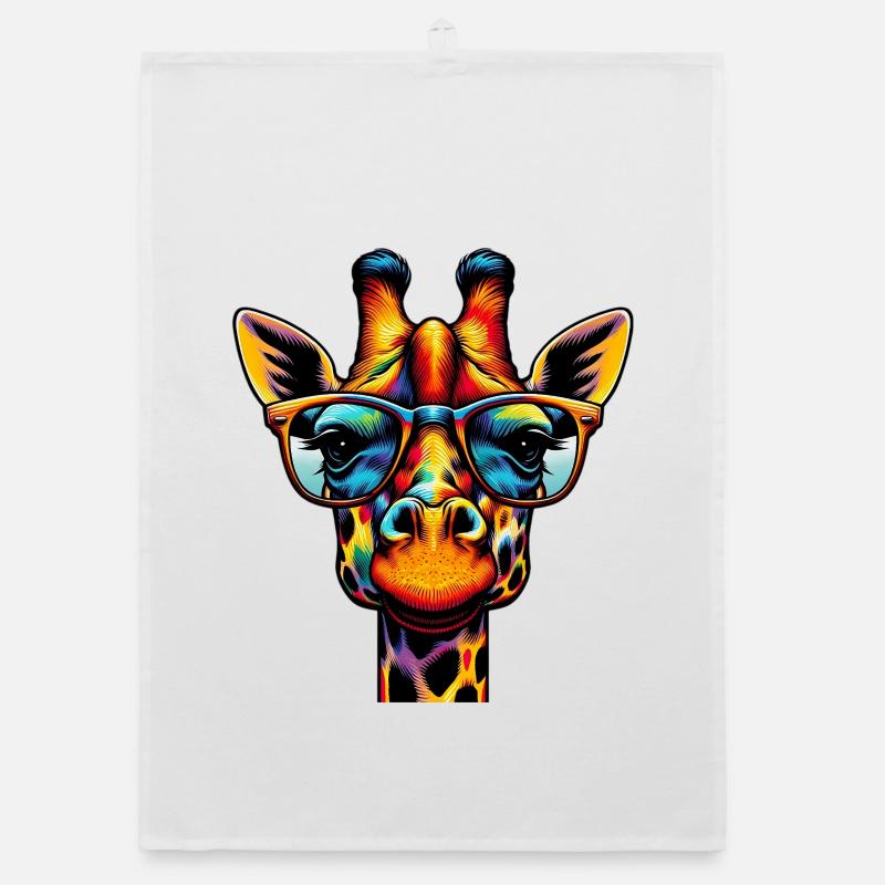 Giraffe Organic Geschirrtuch