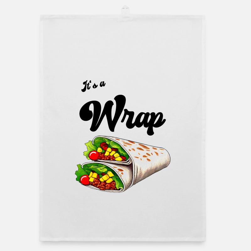 It's a wrap Organic dish towel