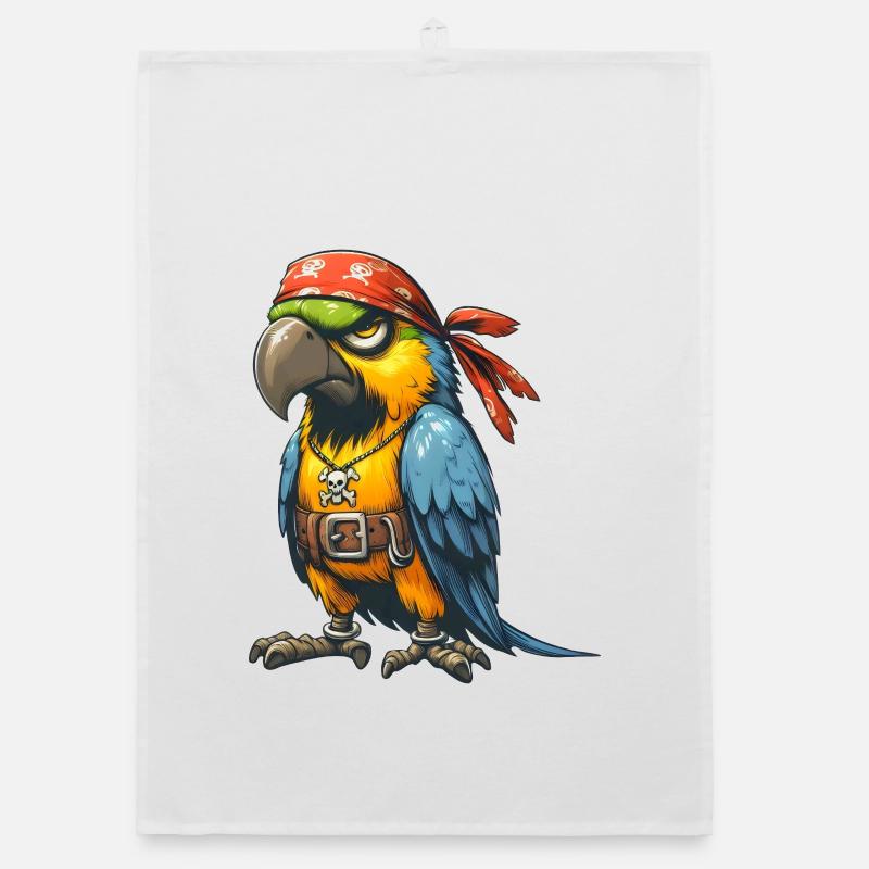perroquet pirate Torchon bio