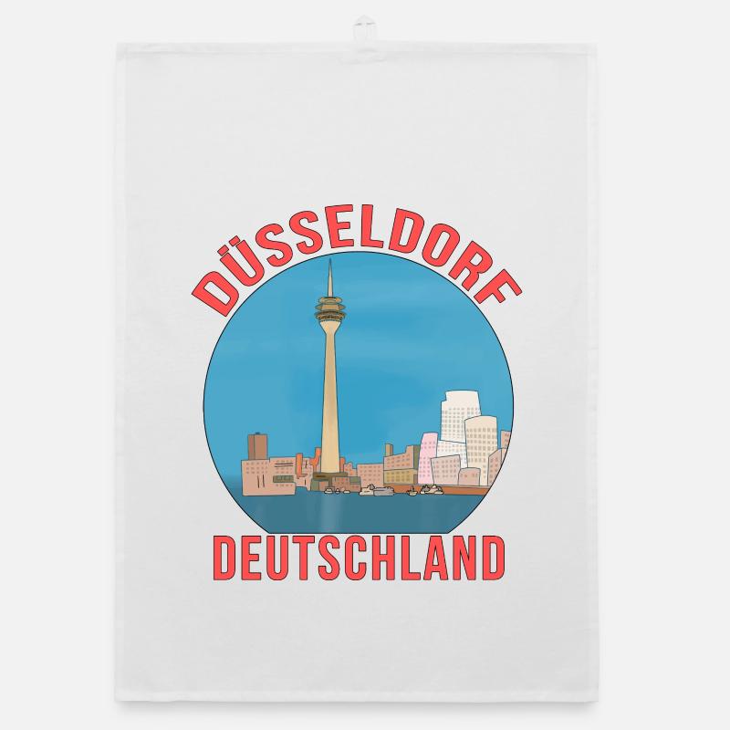 Düsseldorf Germany Organic dish towel