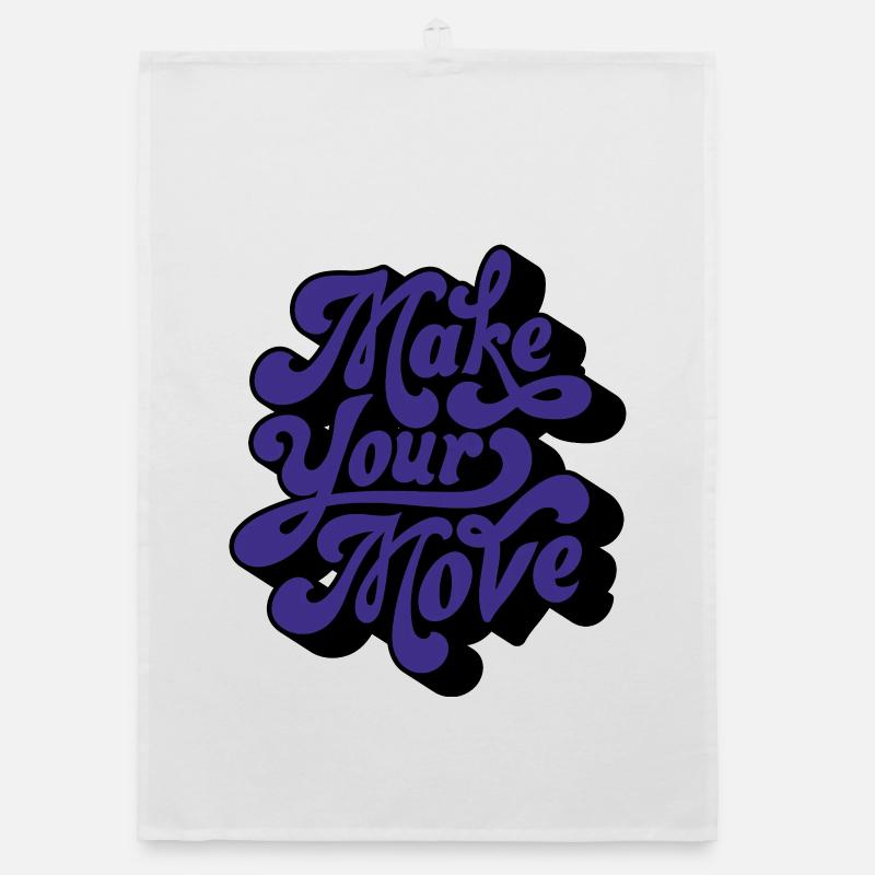 Make Your Move Organic dish towel