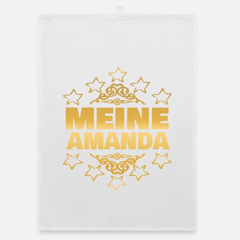 Amanda als Ehefrau Organic Geschirrtuch