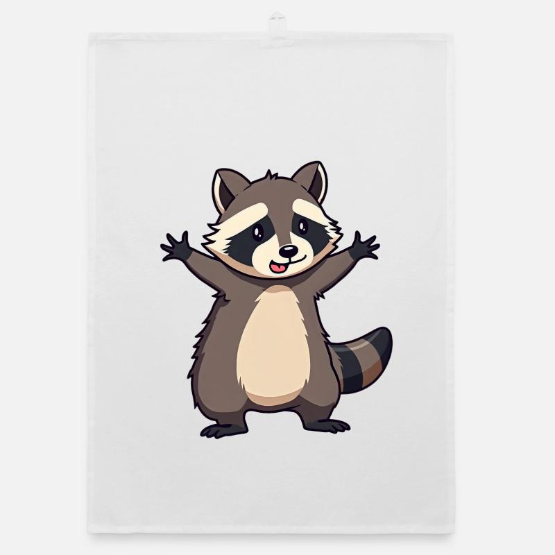 Waschbär Organic Geschirrtuch