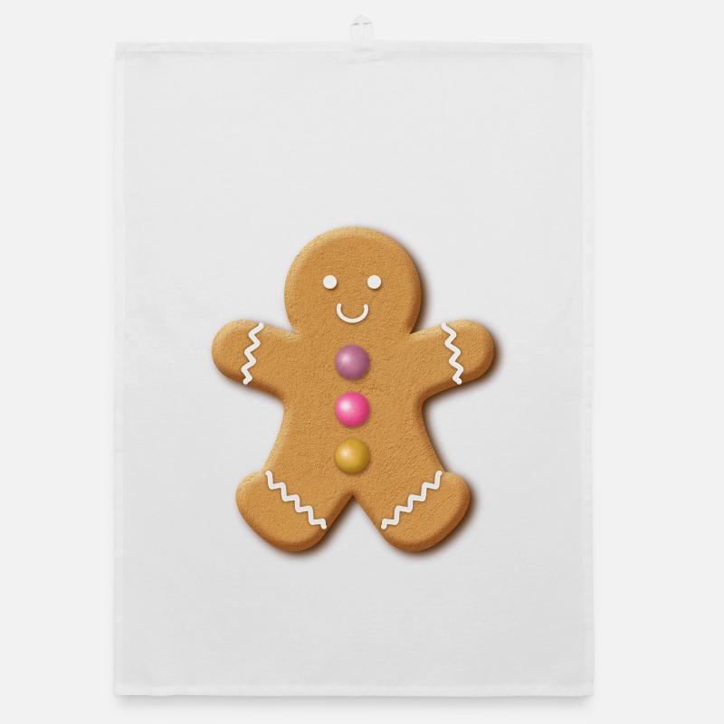 Herr Lebkuchen Organic Geschirrtuch