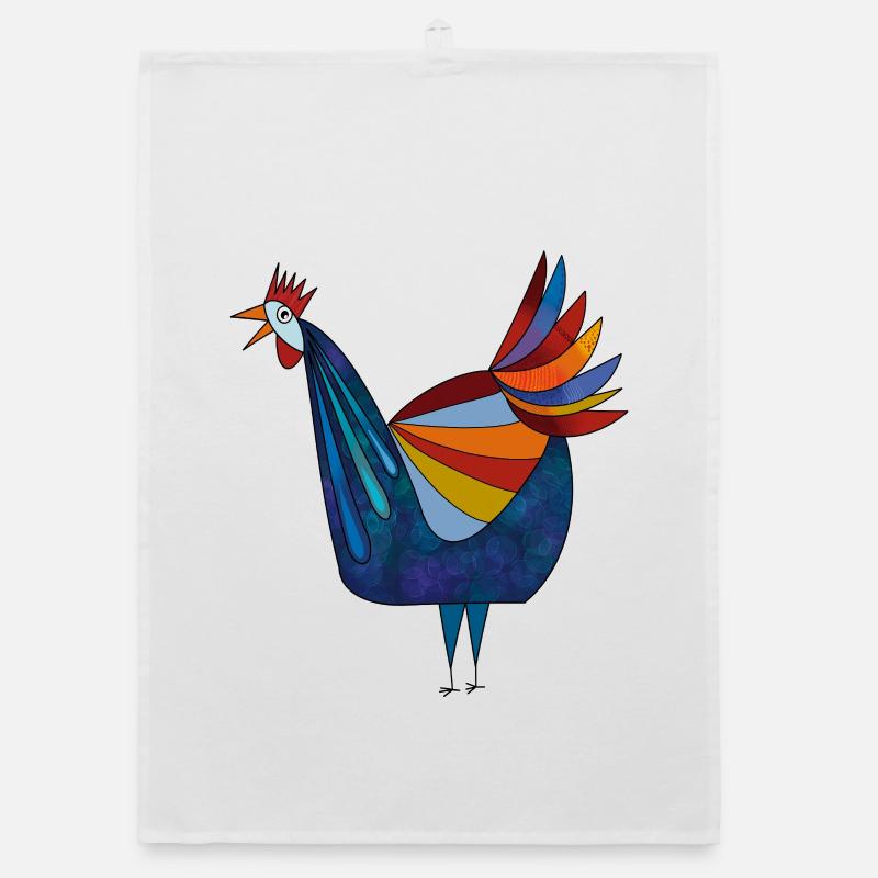 Chicken Organic dish towel