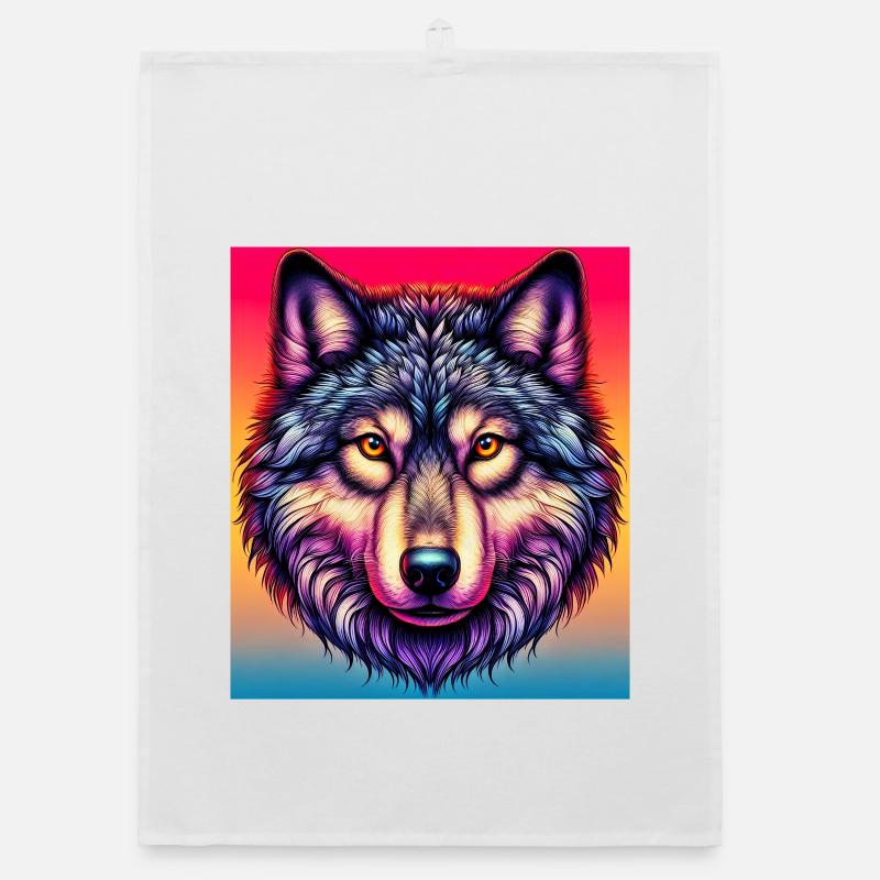Wolf Organic dish towel