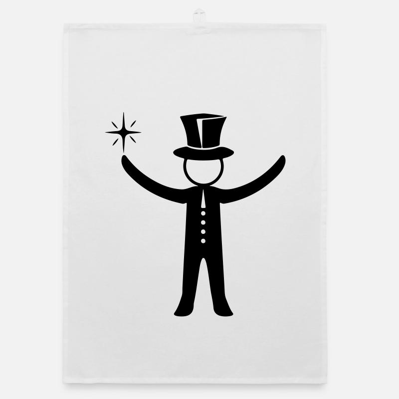 Magicien Sorcier Torchon bio