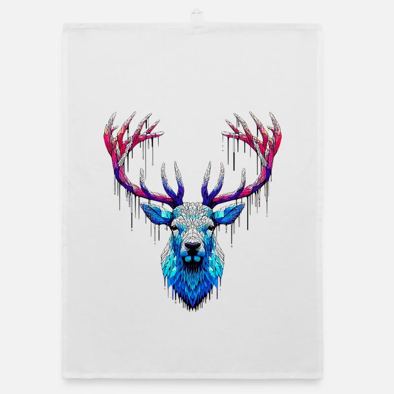 Cerf des glaces Torchon bio