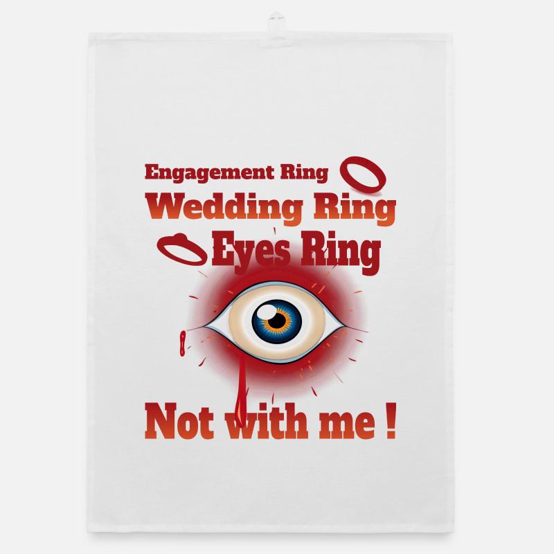 Single Leben Organic Geschirrtuch