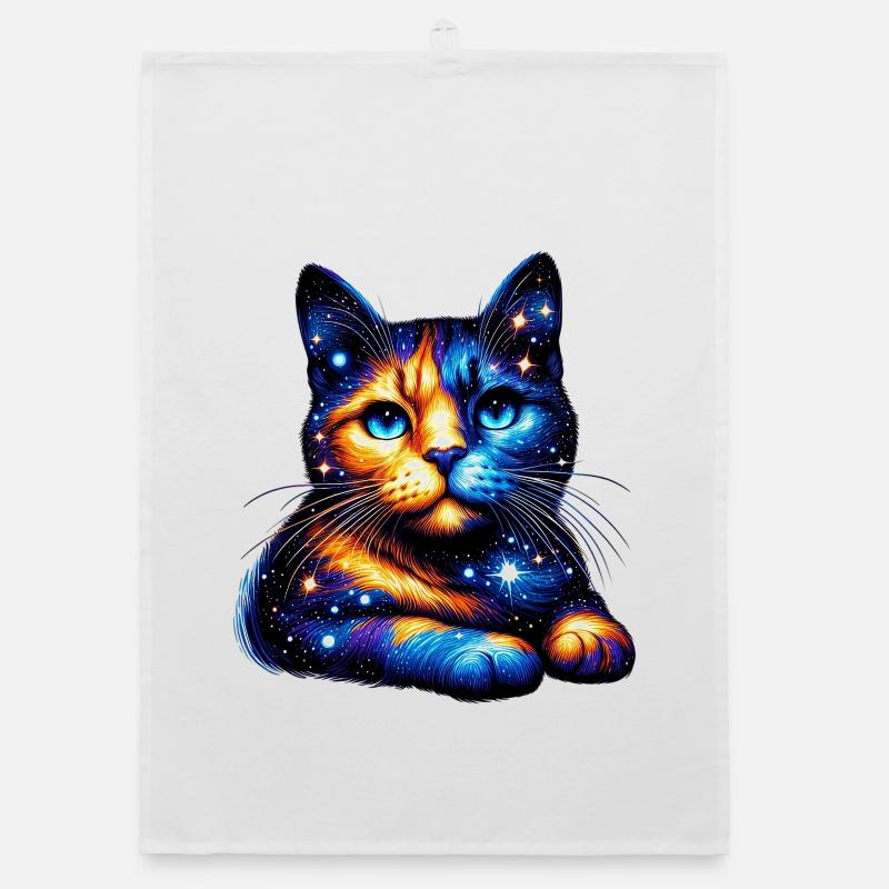 Katze Organic Geschirrtuch