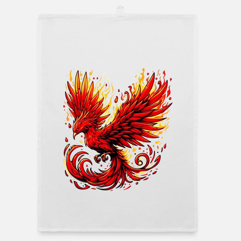 Red Phoenix Organic dish towel
