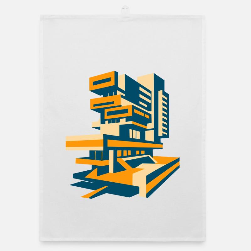 Rêve d’architecte #2 Torchon bio