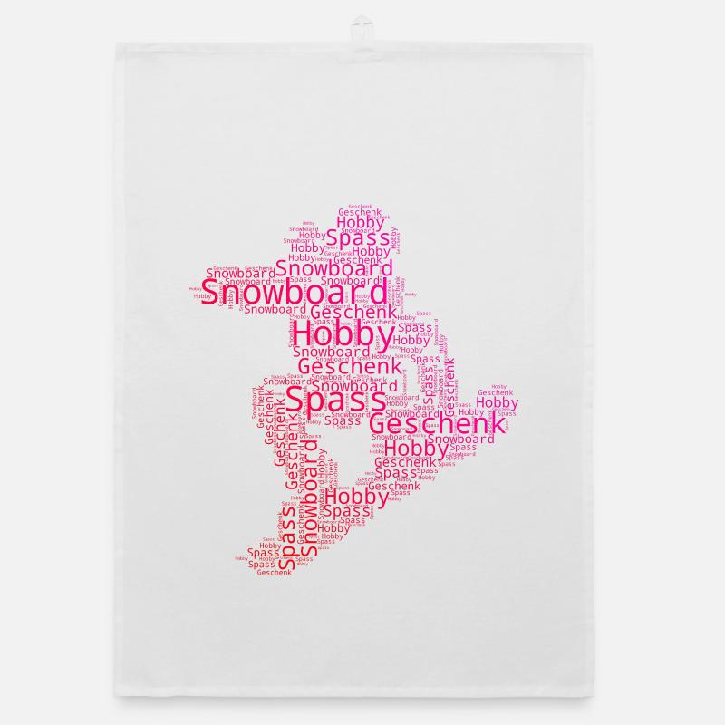 Direct Snowboard Statement Organic dish towel