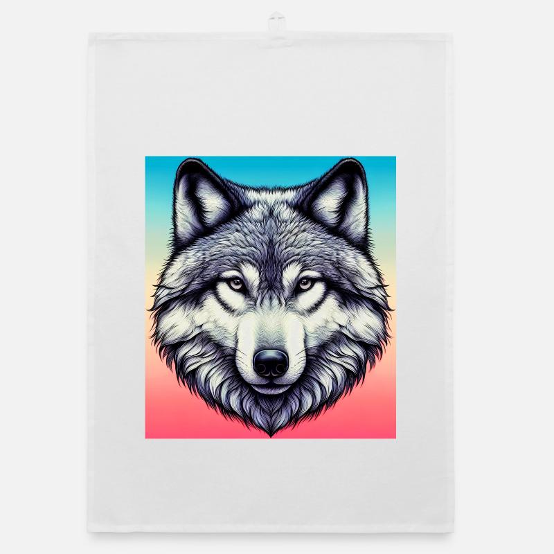 Wolf Organic dish towel