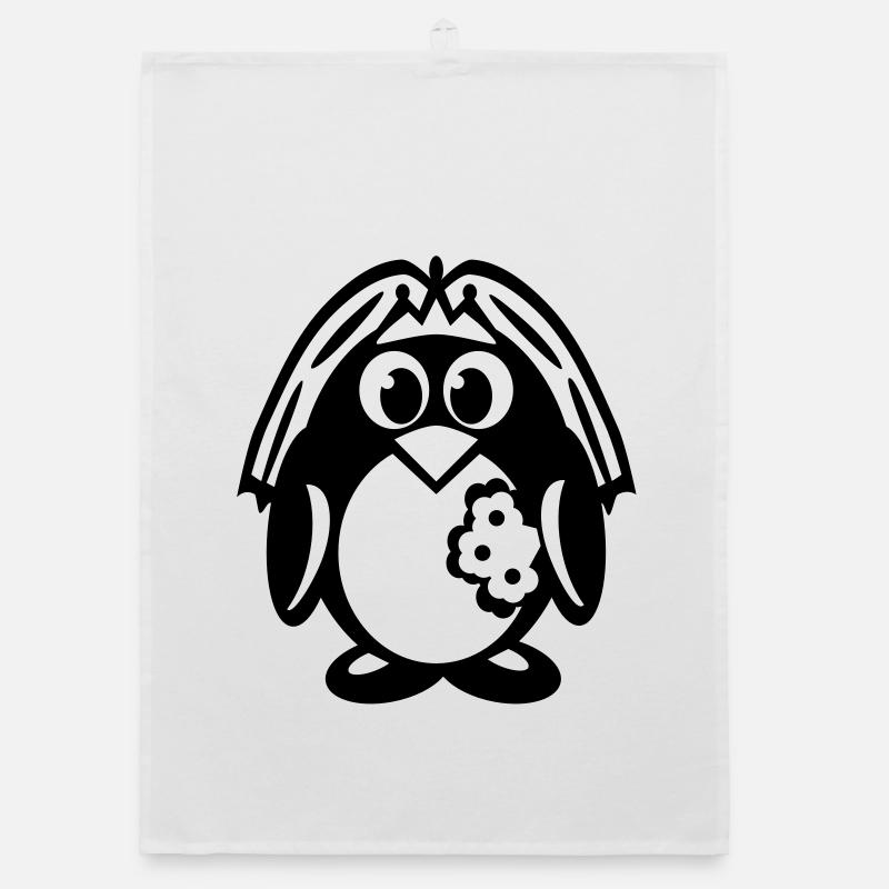 pinguinbraut Organic Geschirrtuch