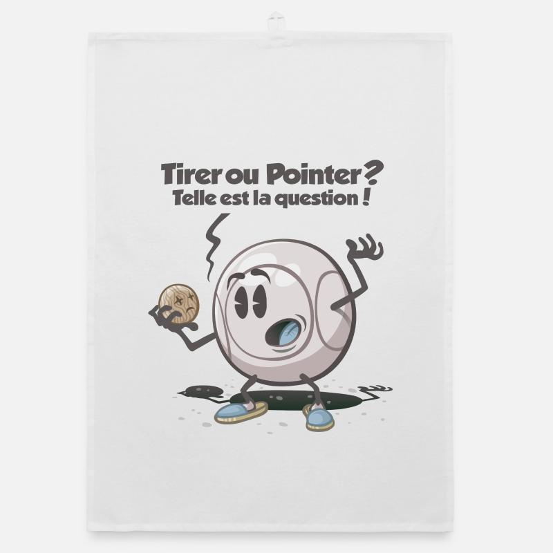 Tirer ou pointer ? telle est la question ! Torchon bio