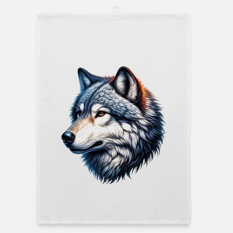 Wolf Organic Geschirrtuch
