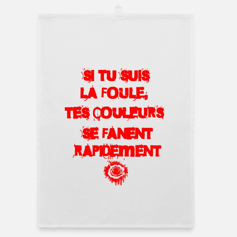 The crowd Organic dish towel