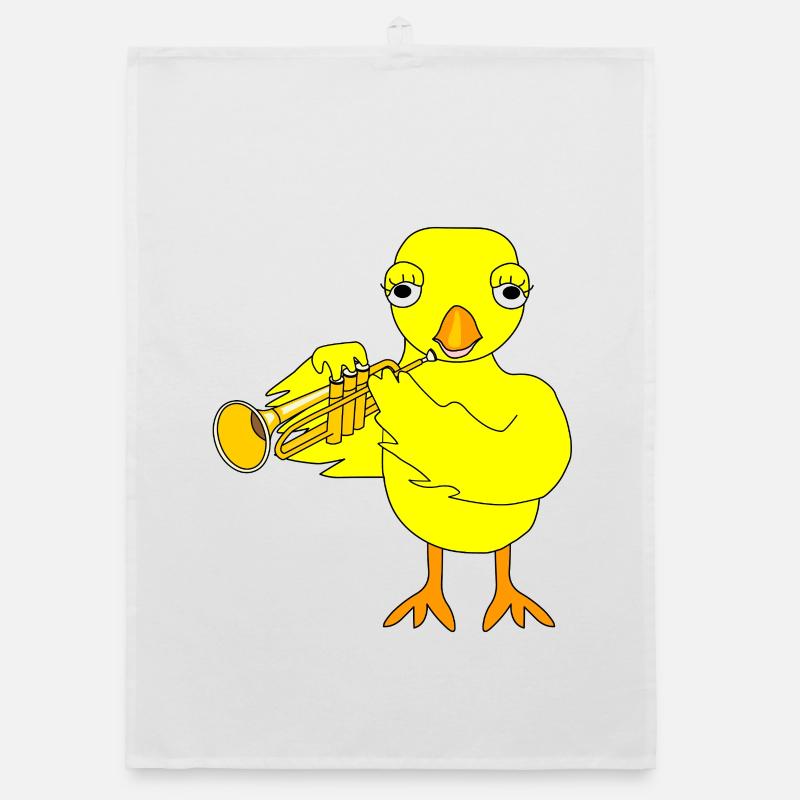 Trompette poussin Torchon bio