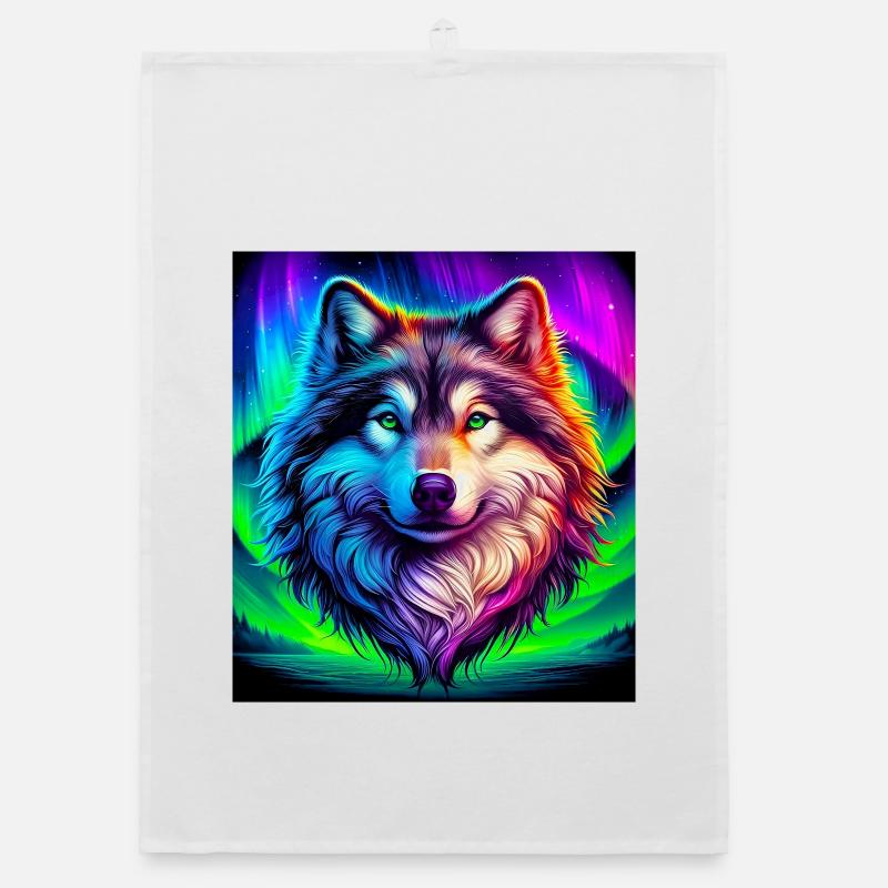 Wolf Organic Geschirrtuch