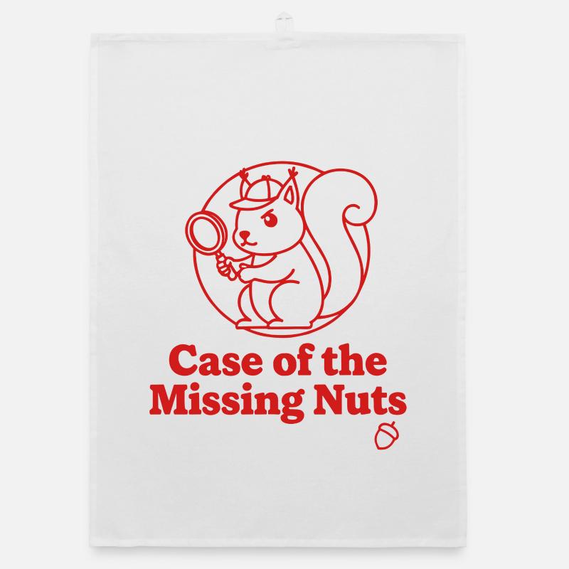 Cas de l’écureuil noix manquant Torchon bio