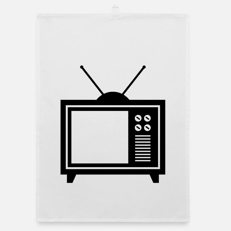 Fernsehen Organic Geschirrtuch
