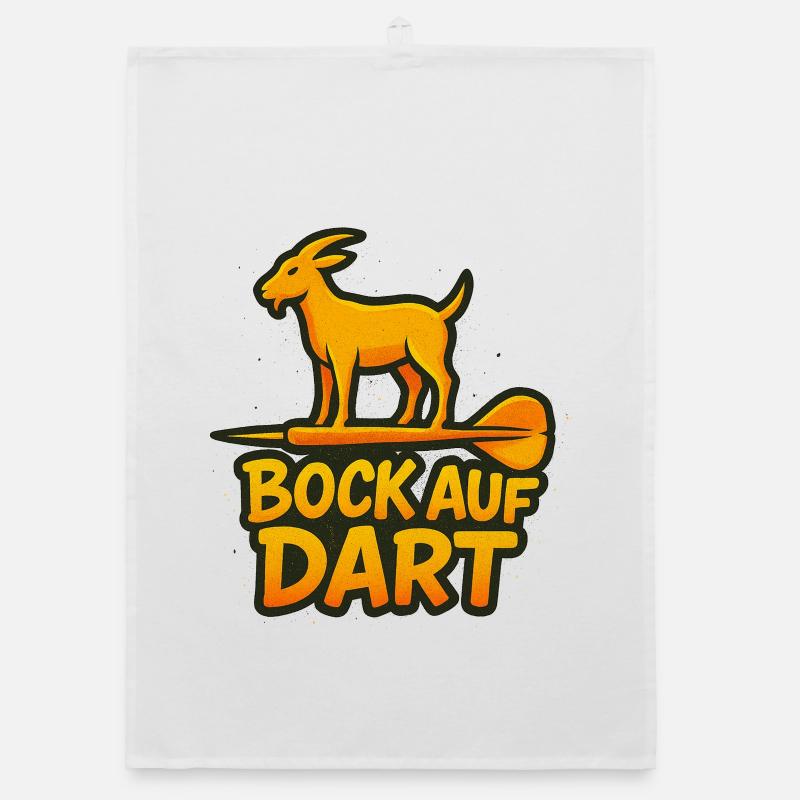 Bock auf Dart Organic Geschirrtuch
