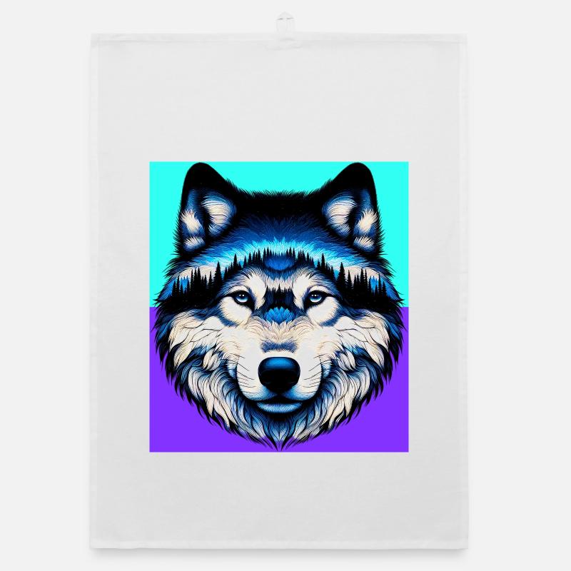 Wolf Organic dish towel
