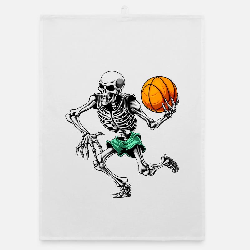 Hooper Skeleton Organic dish towel
