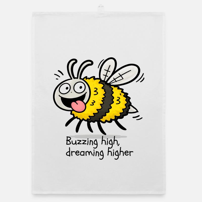 Biene Organic Geschirrtuch