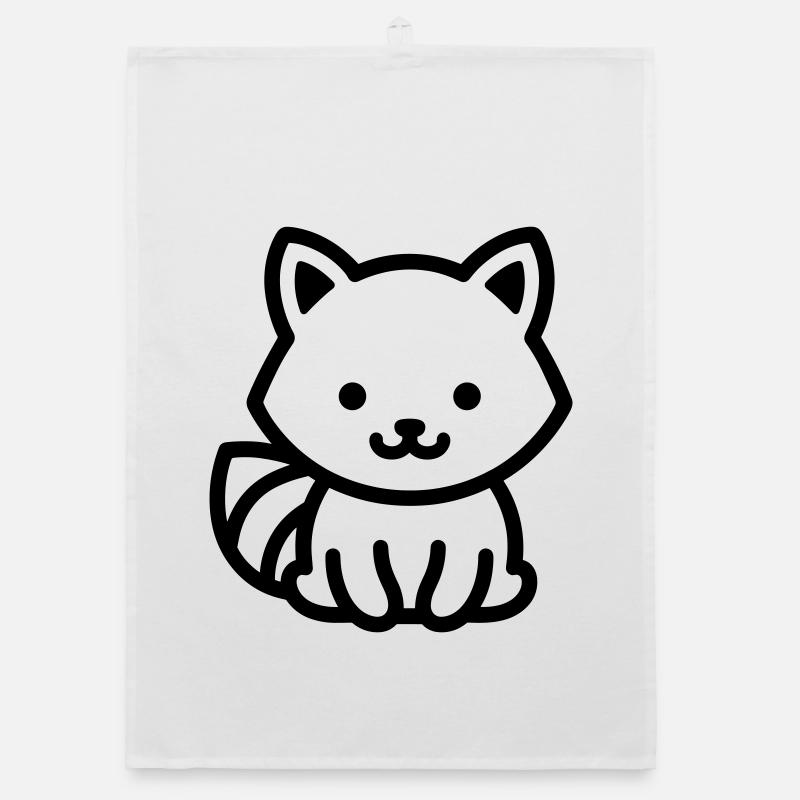 raccoon Organic dish towel