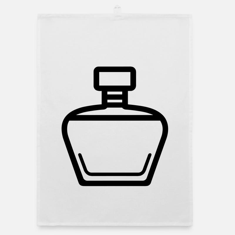 Parfümflasche Organic Geschirrtuch