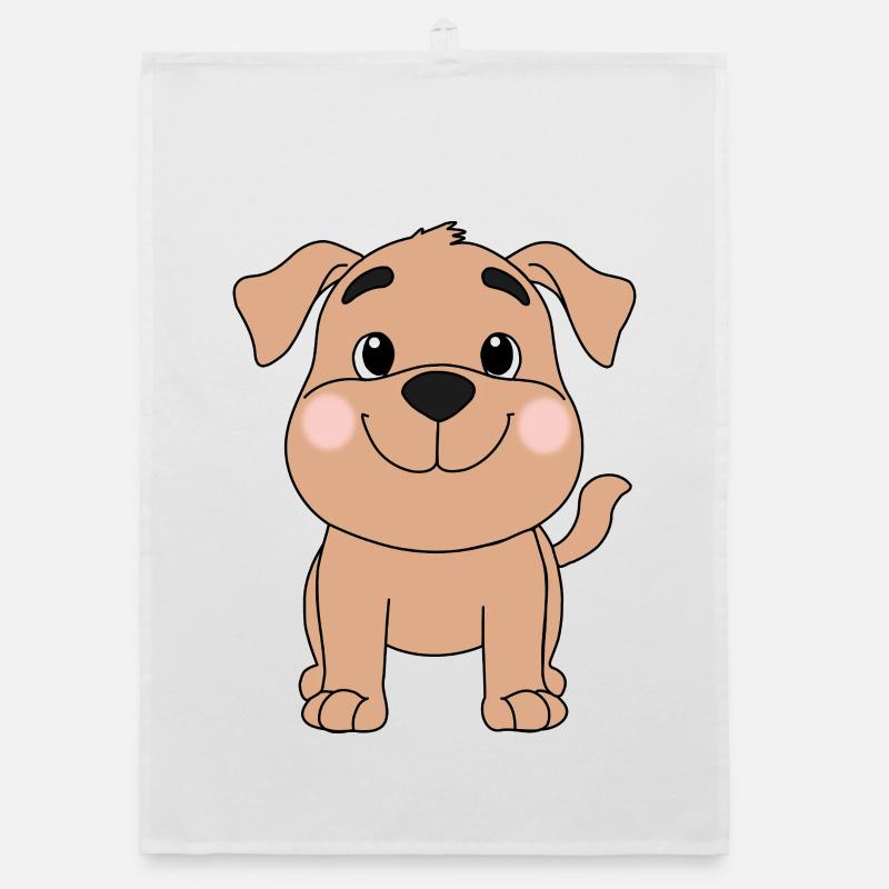 Hund Organic Geschirrtuch