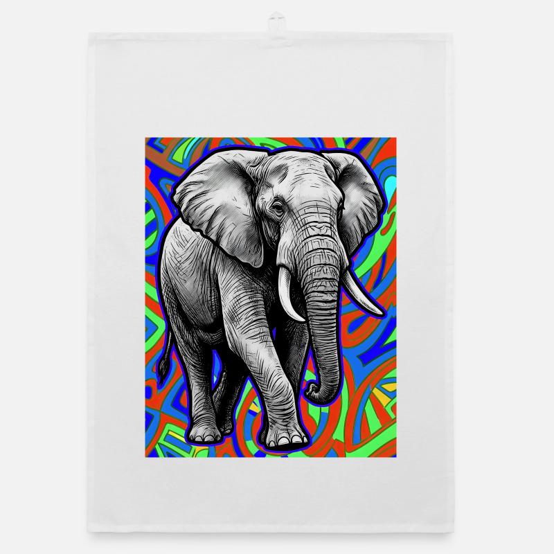 éléphant Torchon bio