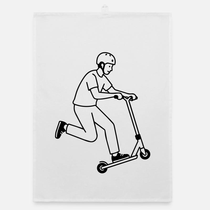 Stunt scooter Organic dish towel