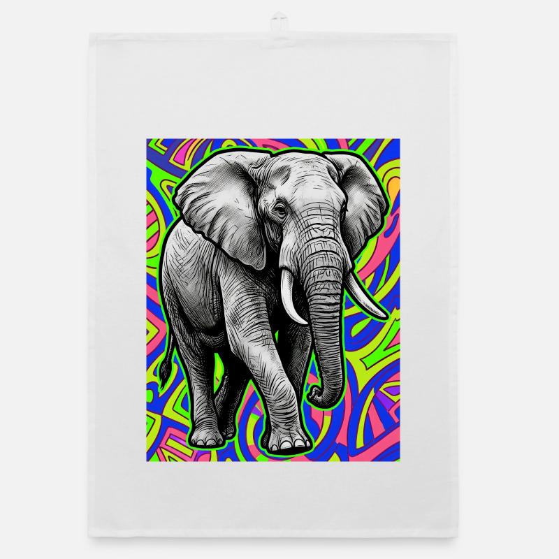 éléphant Torchon bio