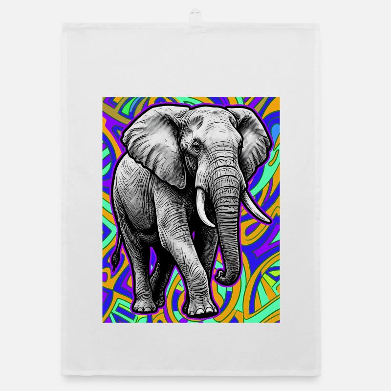éléphant Torchon bio