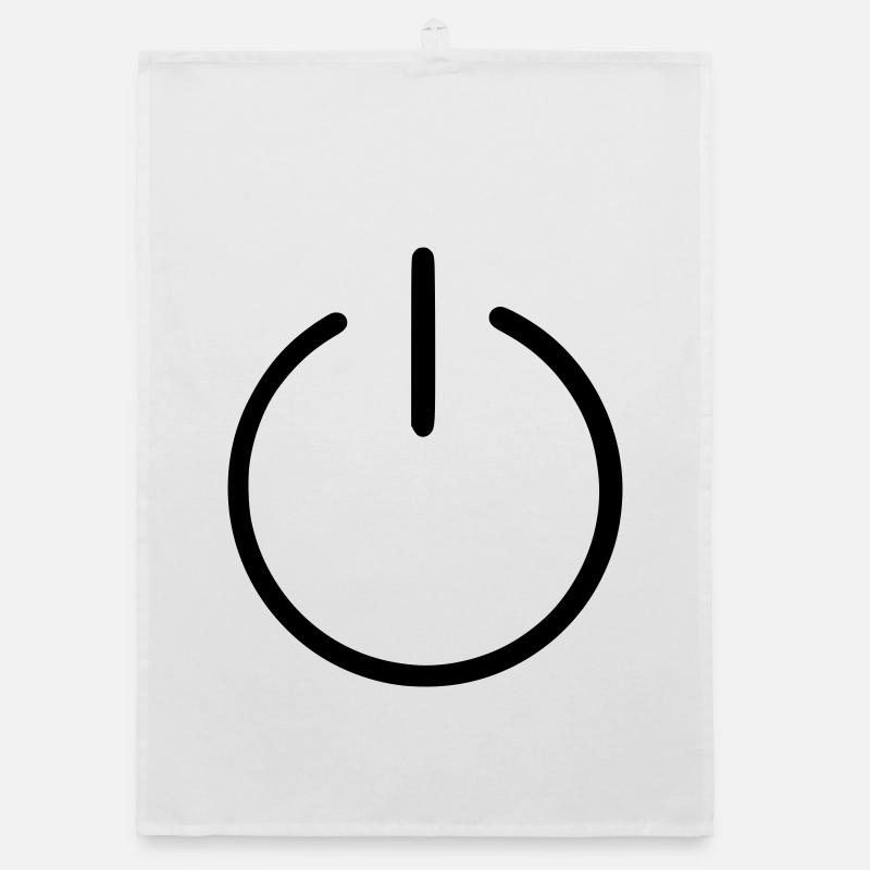 Ein uns Aus Knopf Organic Geschirrtuch