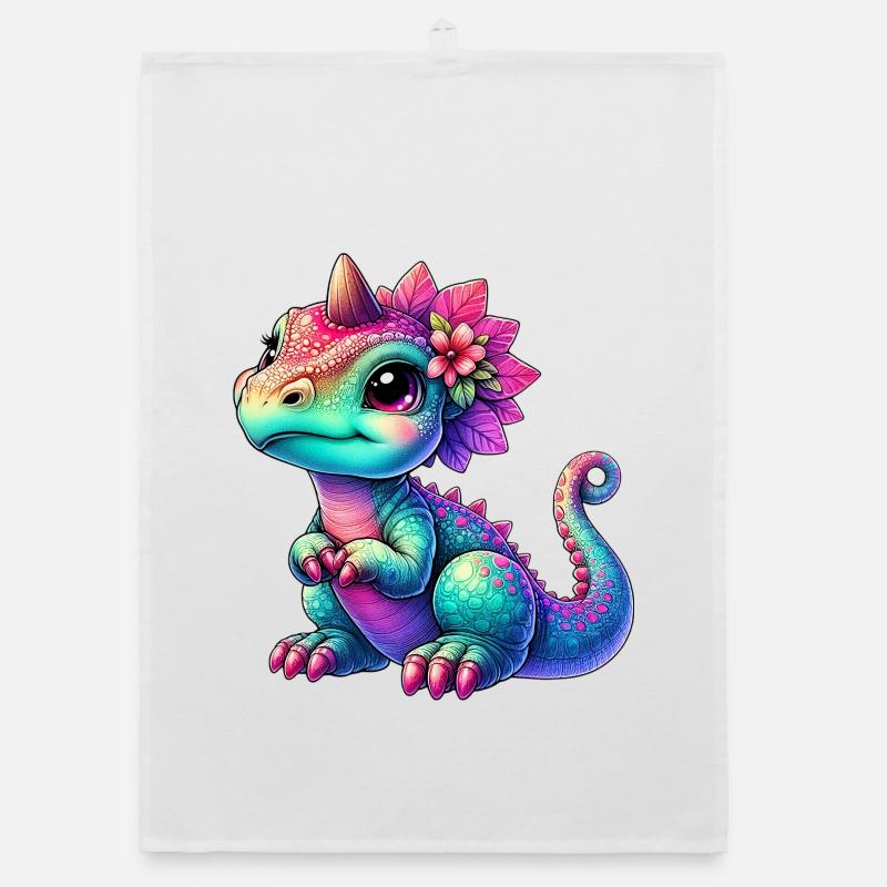Dinosaure Torchon bio