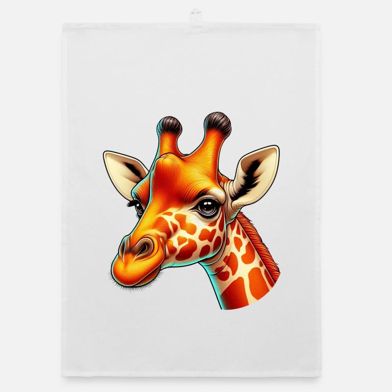 Giraffe Organic dish towel