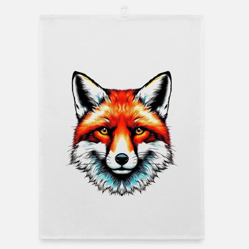 Fox Organic dish towel