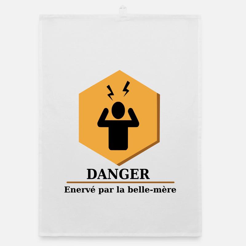 Nervige Schwiegermutter Organic Geschirrtuch