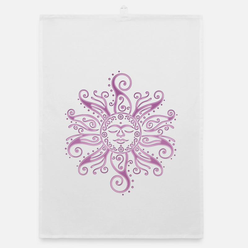 Sun Mehndi Summer Vibes Organic dish towel