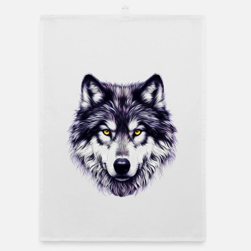 Wolf Organic Geschirrtuch