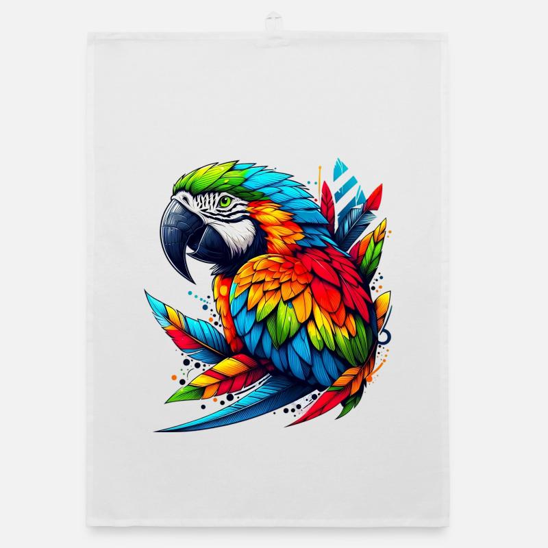 Parrot Organic dish towel