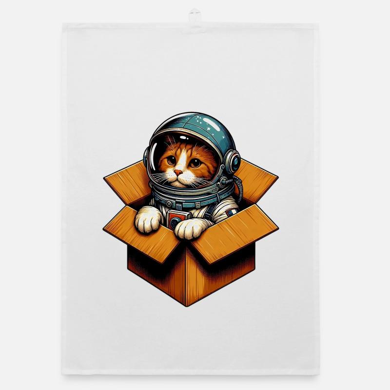 Chat astronaute Torchon bio