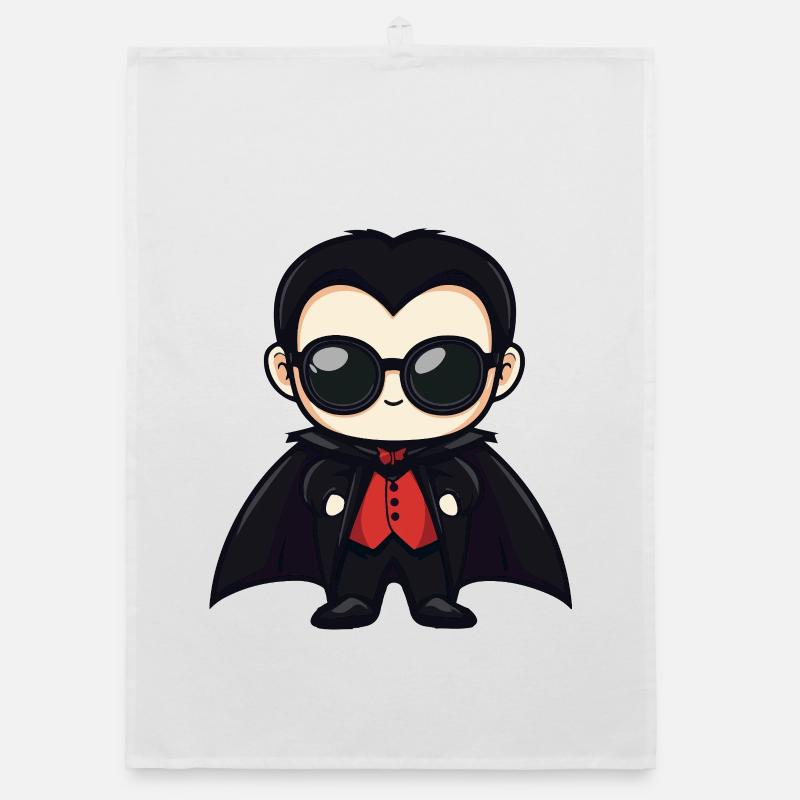 Vampire Halloween Torchon bio