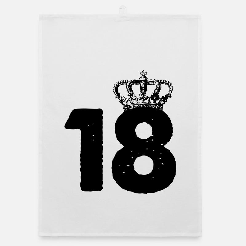 18 Crowns Organic dish towel