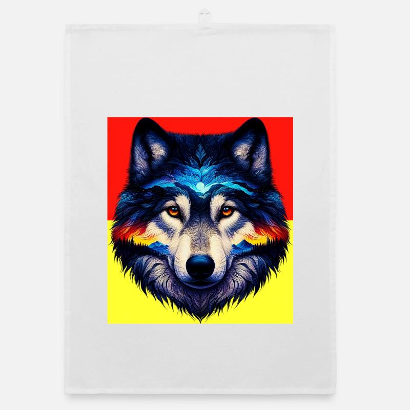 Wolf Organic dish towel