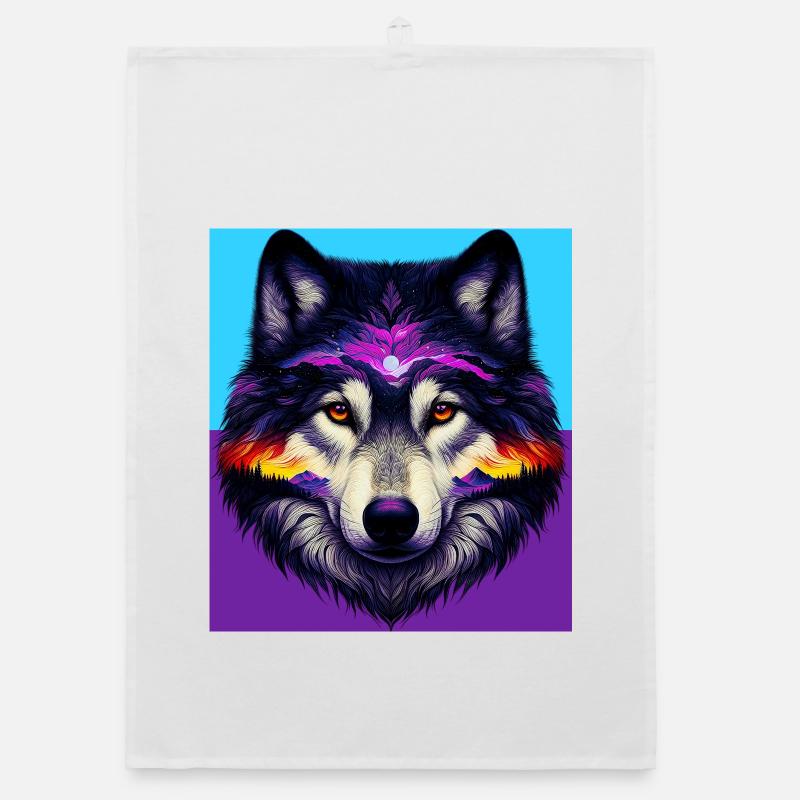 Wolf Organic dish towel